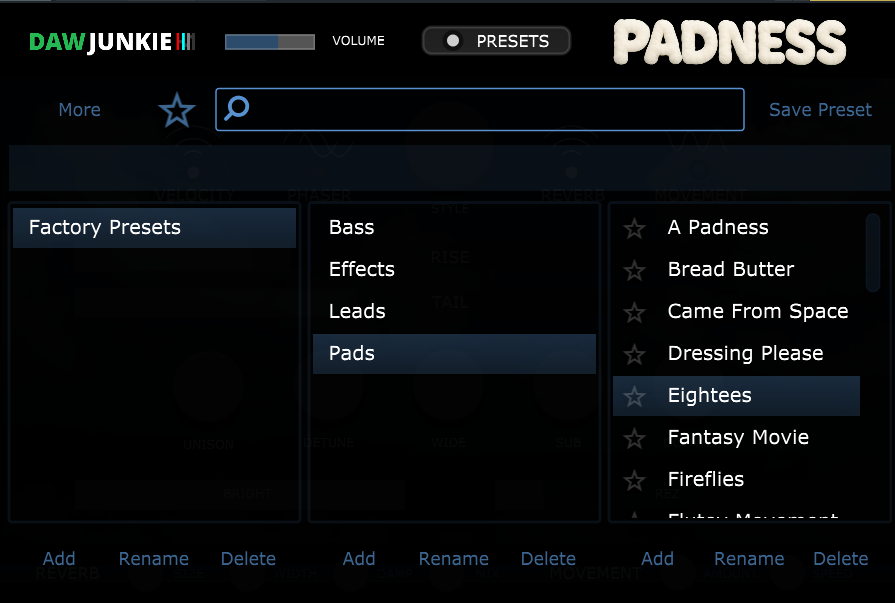 presets