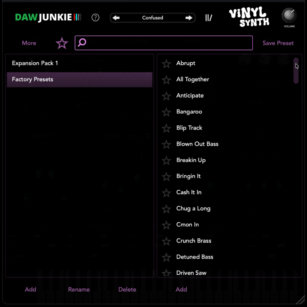 VinylSynthPresets